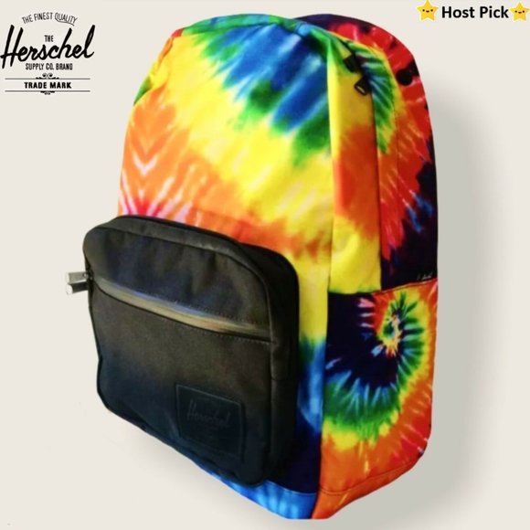 Herschel Supply Company Handbags - HERSCHEL SUPPLY CO Rainbow Tie Dye Backpack XL NWT